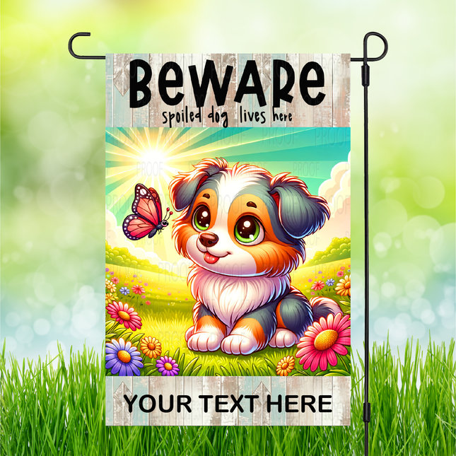 Australian Shepherd | Dog Garden Flag