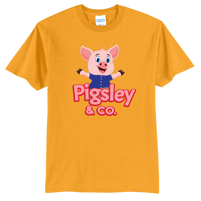 Pigsley Brand | Gold T-Shirt