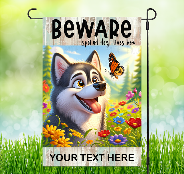 Alaskan Malamute | Dog Garden Flag