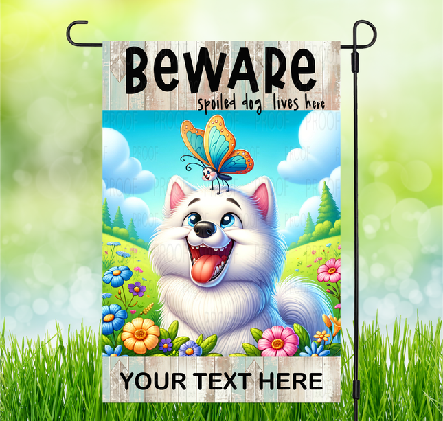 American Eskimo | Dog Garden Flag