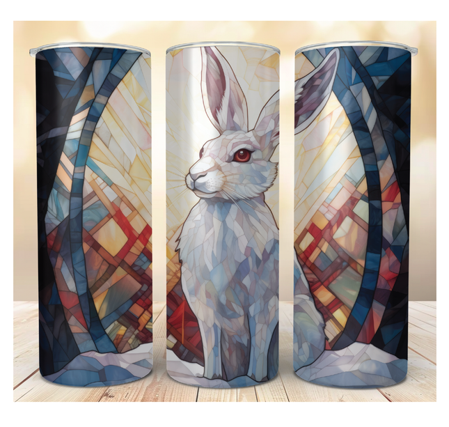 Arctic Rabbit | Wildlife Tumblers