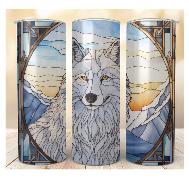 Arctic Wolf | Wildlife Tumblers