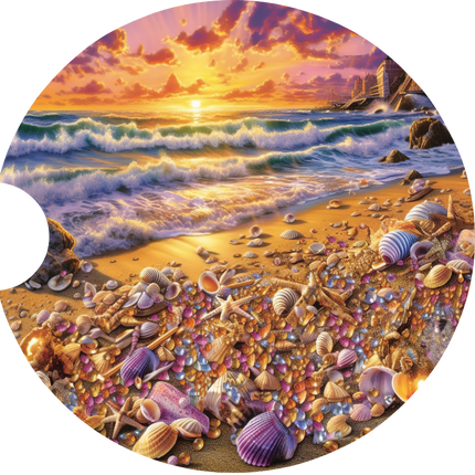 Beach | Car Coasters