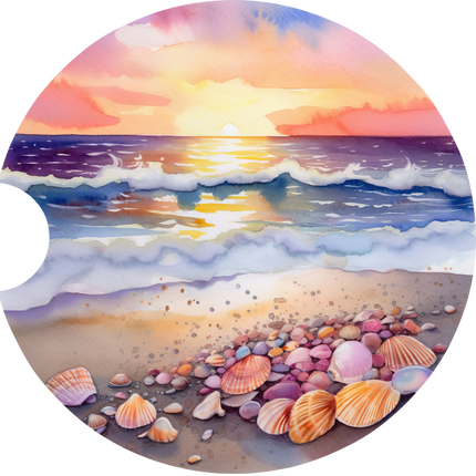 Beach | Car Coasters