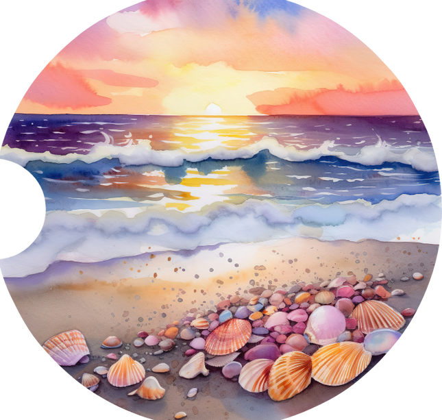 Beach | Car Coasters
