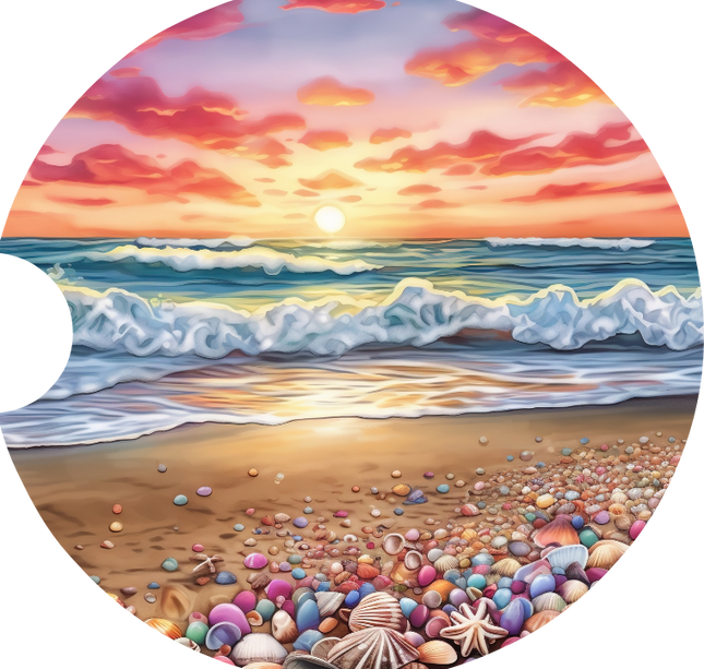 Beach | Car Coasters