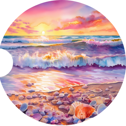 Beach | Car Coasters