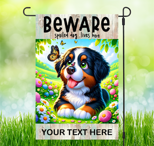 Bernese | Dog Garden Flag