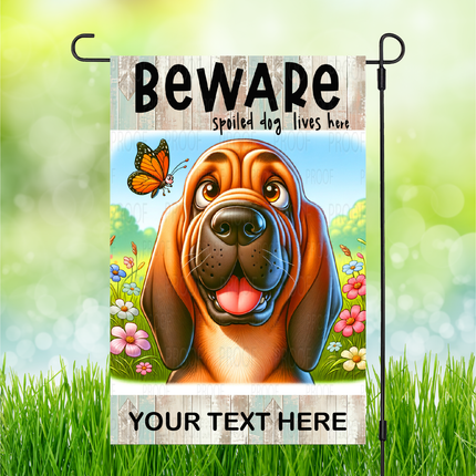 Blood Hound | Dog Garden Flag