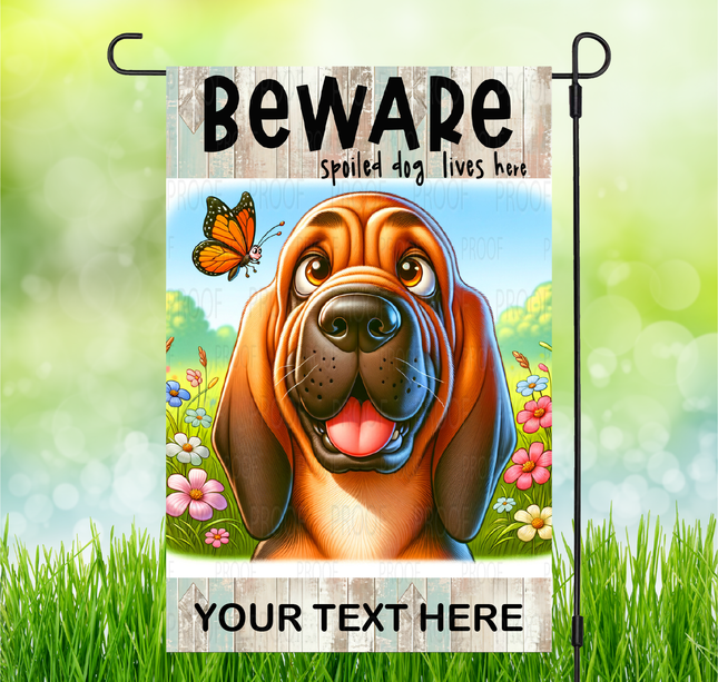 Blood Hound | Dog Garden Flag