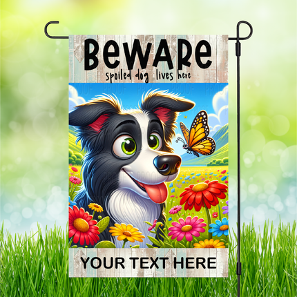 Border Collie | Dog Garden Flag