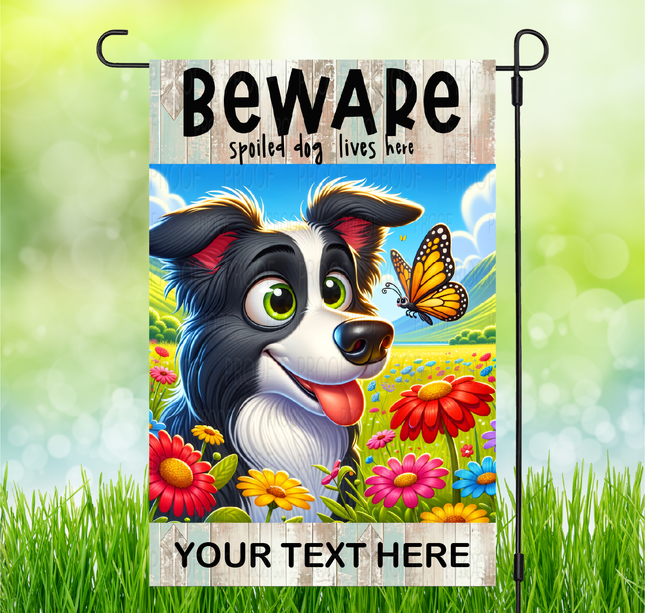 Border Collie | Dog Garden Flag