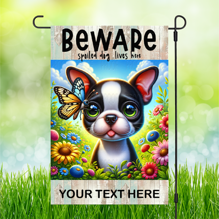 Boston Terrier | Dog Garden Flag