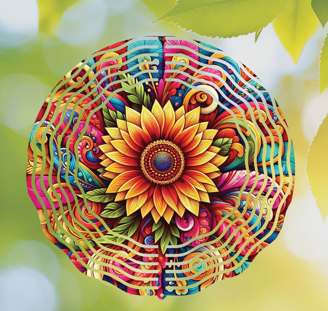 Bright Flower | Wind Spinner