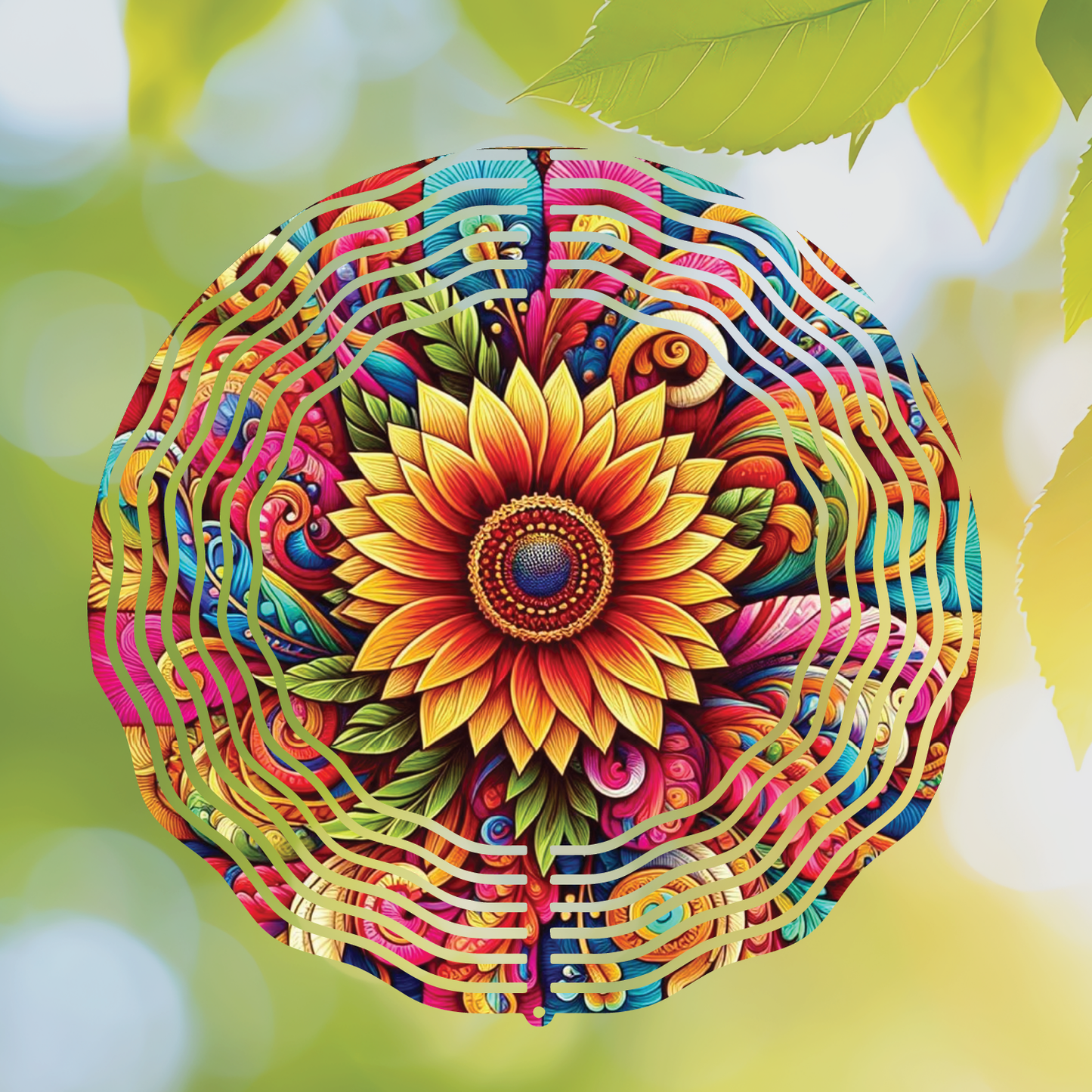 Bright Flower | Wind Spinner