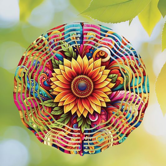 Bright Flower | Wind Spinner