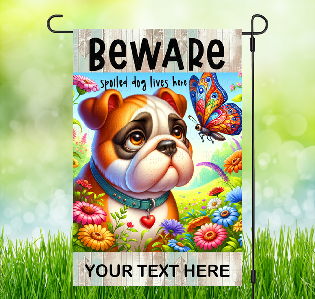 Bull Dog | Dog Garden Flag