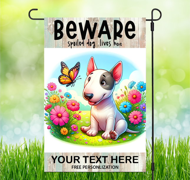 Bull Terrier | Dog Garden Flag