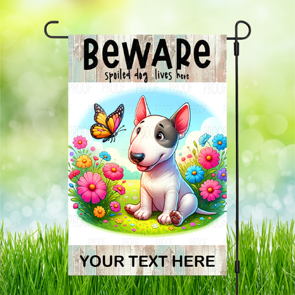Bull Terrier | Dog Garden Flag