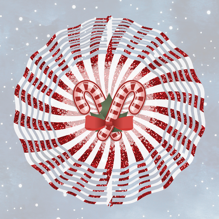 Candy Canes | Wind Spinner