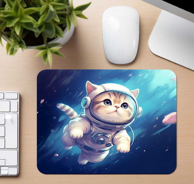 Cat Astronaut | Mouse Pad