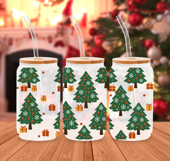 Christmas Tree | Glass Cans