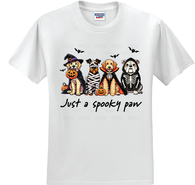 Dog Spooky Paws | T-Shirt