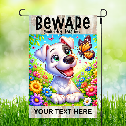 Dogo Argentino | Dog Garden Flag