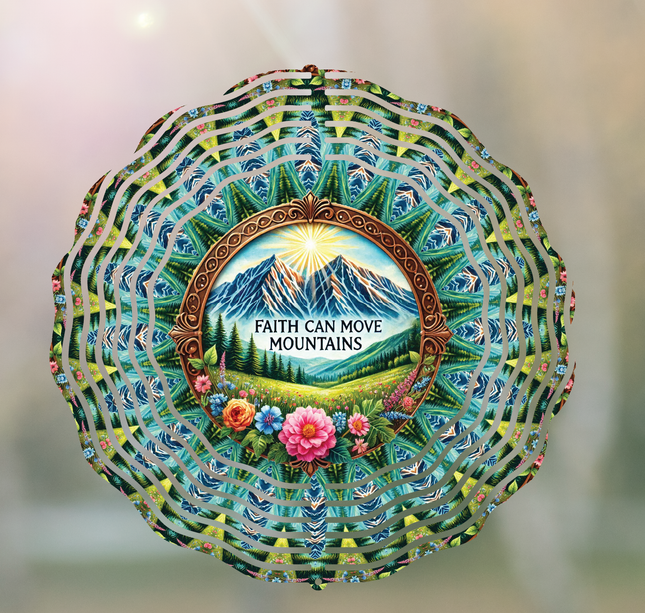 Earth Can Move Mountains | Wind Spinner