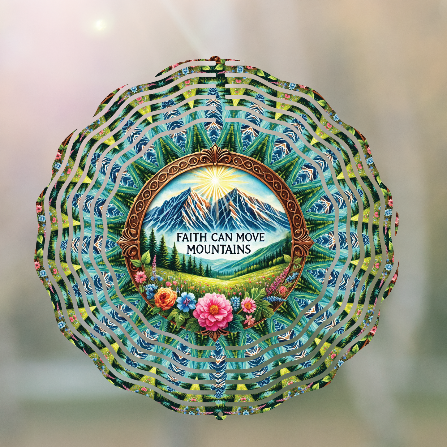 Earth Can Move Mountains | Wind Spinner