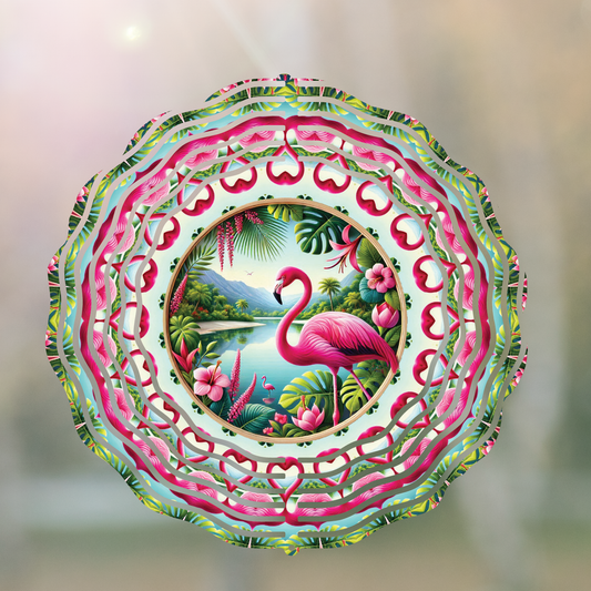 Flamingo | Wind Spinner
