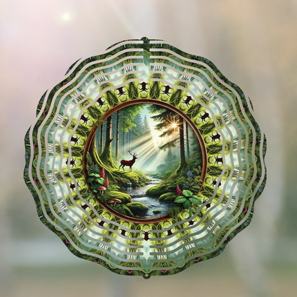 Forest with Deer | Wind Spinner