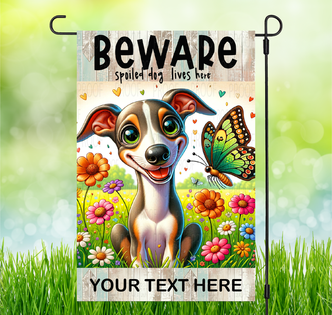 Greyhound | Dog Garden Flag