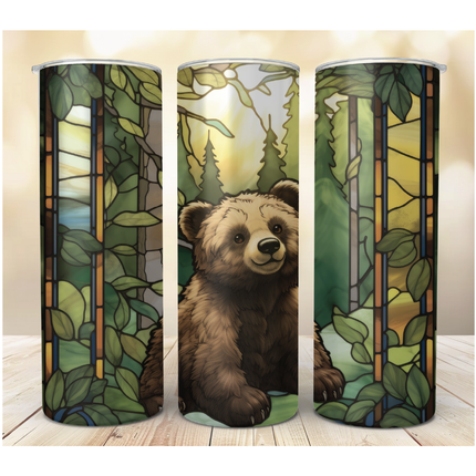 Grizzly Bear Cub | Wildlife Tumblers