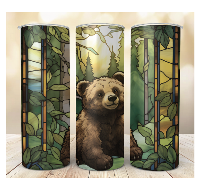 Grizzly Bear Cub | Wildlife Tumblers
