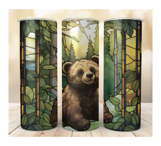 Grizzly Bear Cub | Wildlife Tumblers