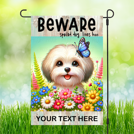 Havanese | Dog Garden Flag