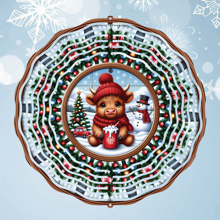 Highland Cow | Wind Spinner