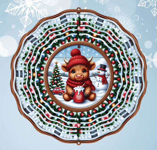 Highland Cow | Wind Spinner