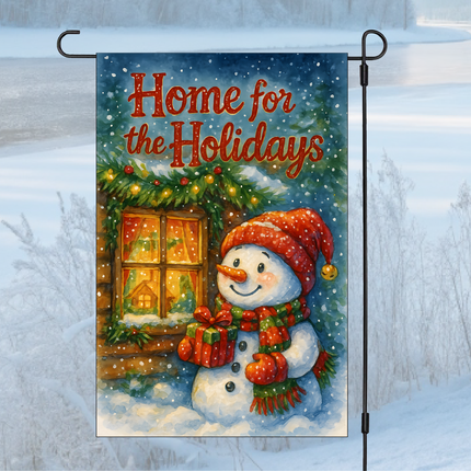 Home for the Holidays | Garden Flag