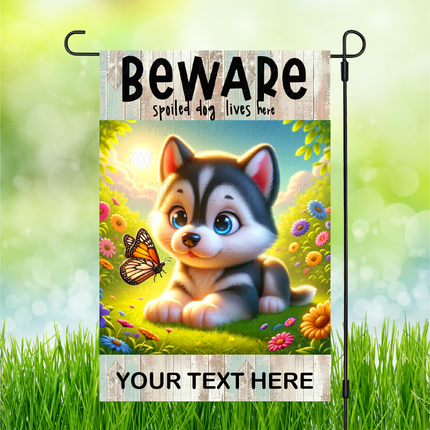 Husky | Dog Garden Flag