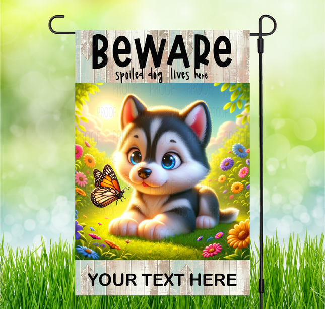 Husky | Dog Garden Flag