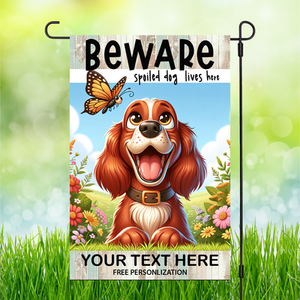 Irish Setter | Dog Garden Flag
