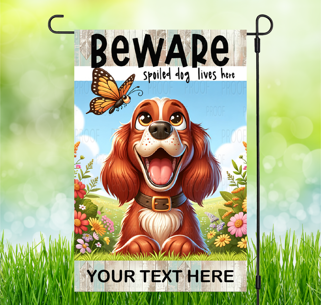 Irish Setter | Dog Garden Flag