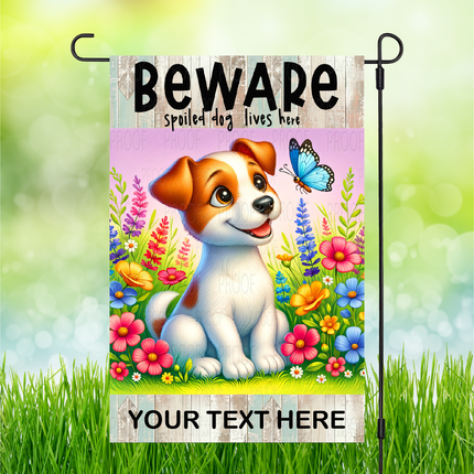 Jack Russell Terrier | Dog Garden Flag