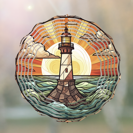 Lighthouse | Wind Spinner