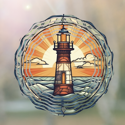 Lighthouse | Wind Spinner