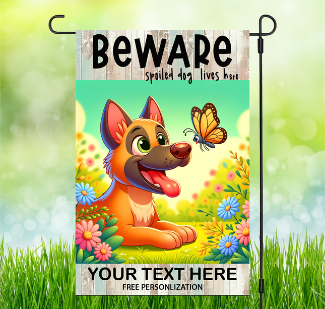 Belgian Malinois | Dog Garden Flag
