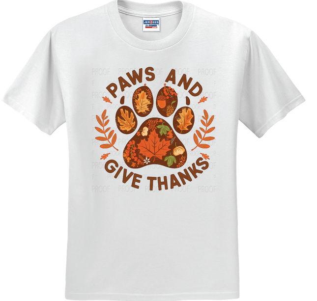 Paws And Give Thanks | Thanksgiving | SALE