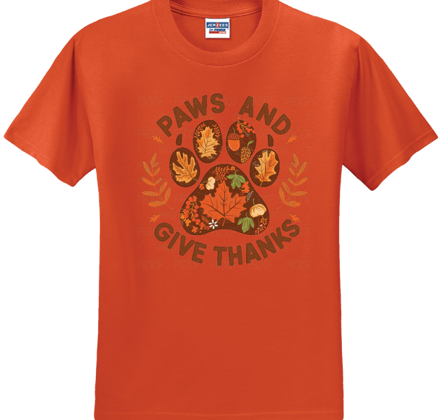 Paws And Give Thanks | Thanksgiving | SALE